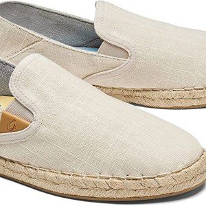 OLUKAI Kaula Pa'a Kapa Women's Espadrilles. Color: Tapa.  Size 8.5